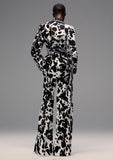 Load image into Gallery viewer, SPLATTERWARE HIGH WAISTED FLARED TROUSERS
