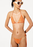 Load image into Gallery viewer, WIGGLE DOT STRING BIKINI BOTTOM
