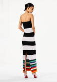 Load image into Gallery viewer, STRIPED BODYCON MAXI DRESS
