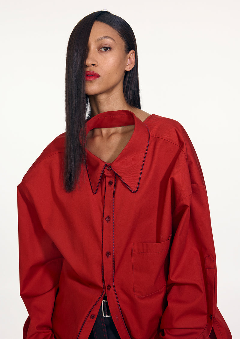 CONVERTIBLE JUMBO SHIRT