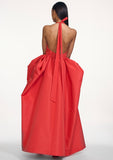 Load image into Gallery viewer, SILK PLEATED BUST UMBRELLA DRESS (PRE-ORDER)
