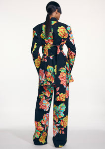 TECHNIFLORAL OVERSIZED CINCH-BACK JACKET (PRE-ORDER)