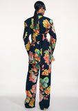 Load image into Gallery viewer, TECHNIFLORAL OVERSIZED CINCH-BACK JACKET (PRE-ORDER)
