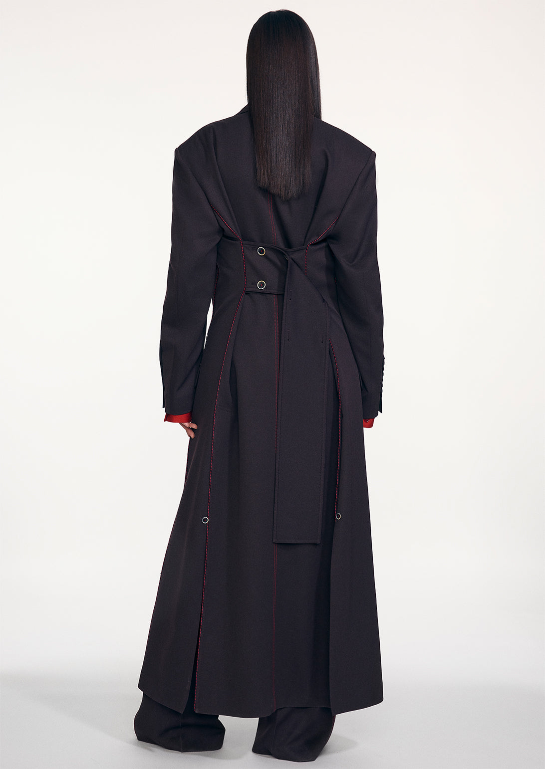OVERSIZED CINCH-BACK COAT