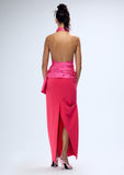 Load image into Gallery viewer, ASYMMETRIC DRAPED MAXI SKIRT (PRE-ORDER)
