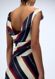 Load image into Gallery viewer, MORRIS STRIPE COWL BACK SHELL (PRE-ORDER
