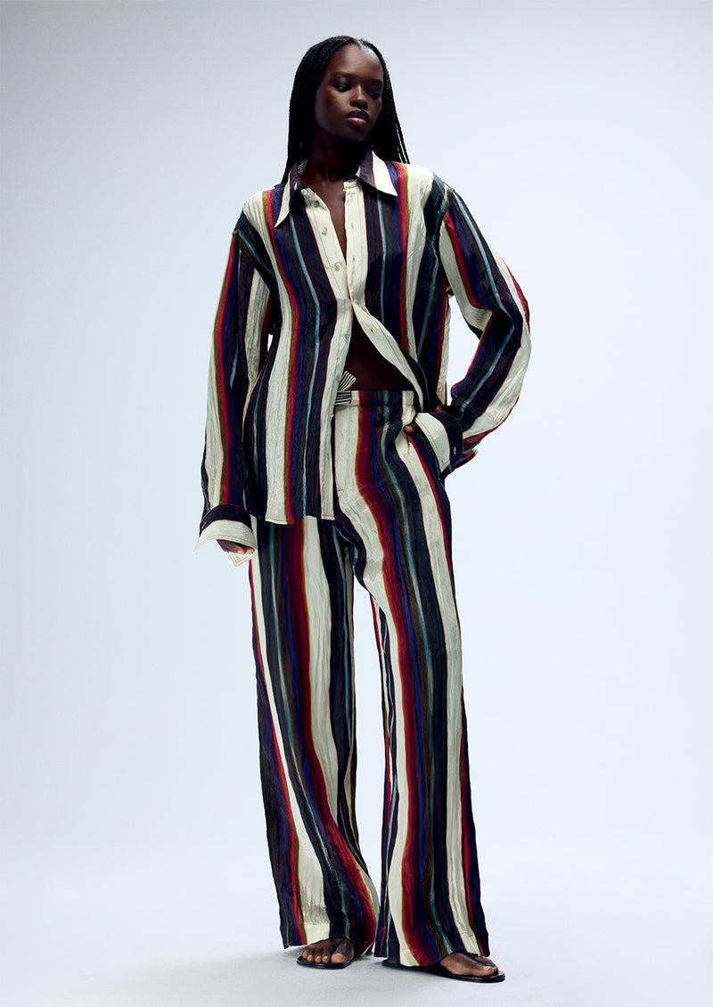 MORRIS STRIPE RELAXED PANT