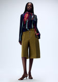 Load image into Gallery viewer, LOUIE STRIPE SCARF NECK BLOUSE (PRE-ORDER)
