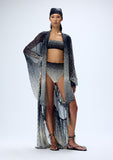 Load image into Gallery viewer, HALFTONE WIGGLE DOT HIGH WAISTED BIKINI BOTTOM (PRE-ORDER)
