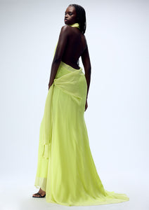SILK SARONG GOWN (PRE-ORDER)