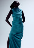 Load image into Gallery viewer, SILK YANKED COLUMN GOWN (PRE-ORDER)
