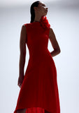 Load image into Gallery viewer, COWL BACK BIAS MIDI DRESS (PRE-ORDER)
