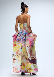 MOONSHINE STRAPLESS UMBRELLA GOWN (PRE-ORDER)