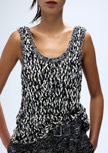 HAND KNIT MARLED TANK (PRE-ORDER)