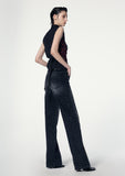 Load image into Gallery viewer, SILK EMBELLISHED MOCK NECK SHELL
