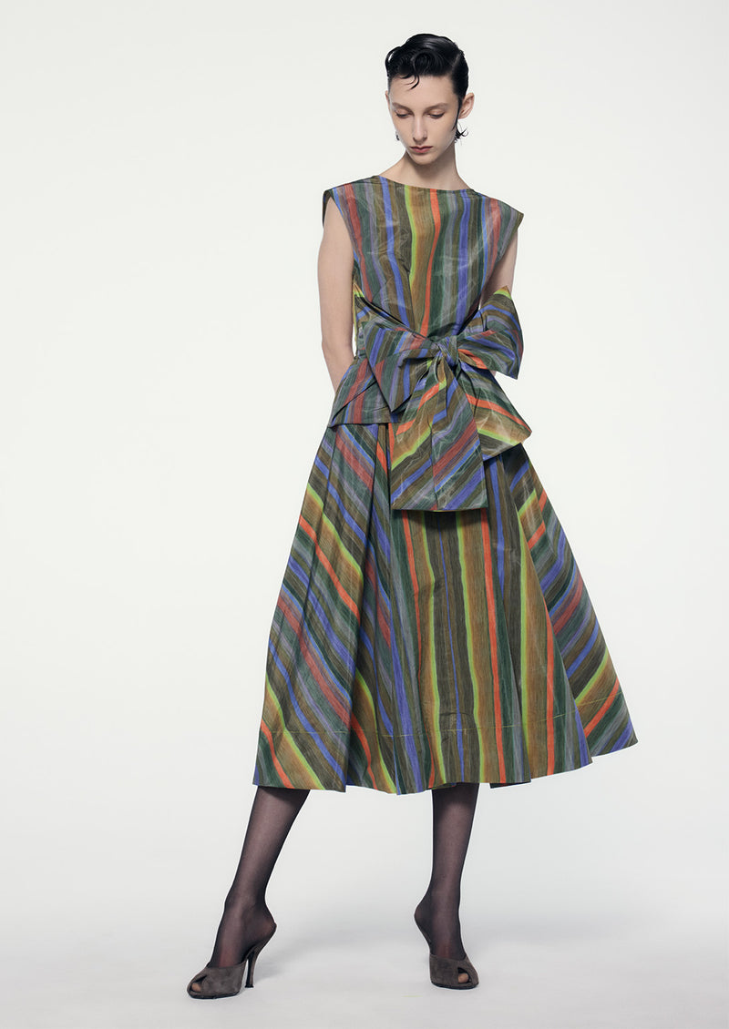 LOUIE STRIPE BIG BOW SHELL
