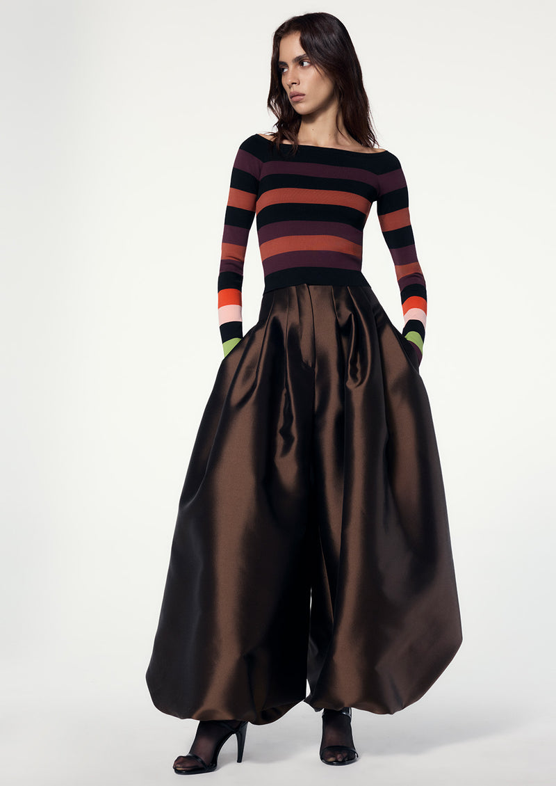 SILK BALLOON TROUSER