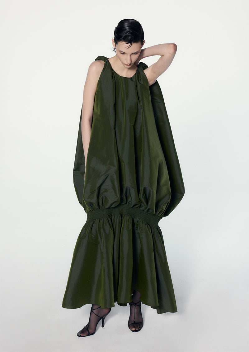 SILK JELLYFISH GOWN