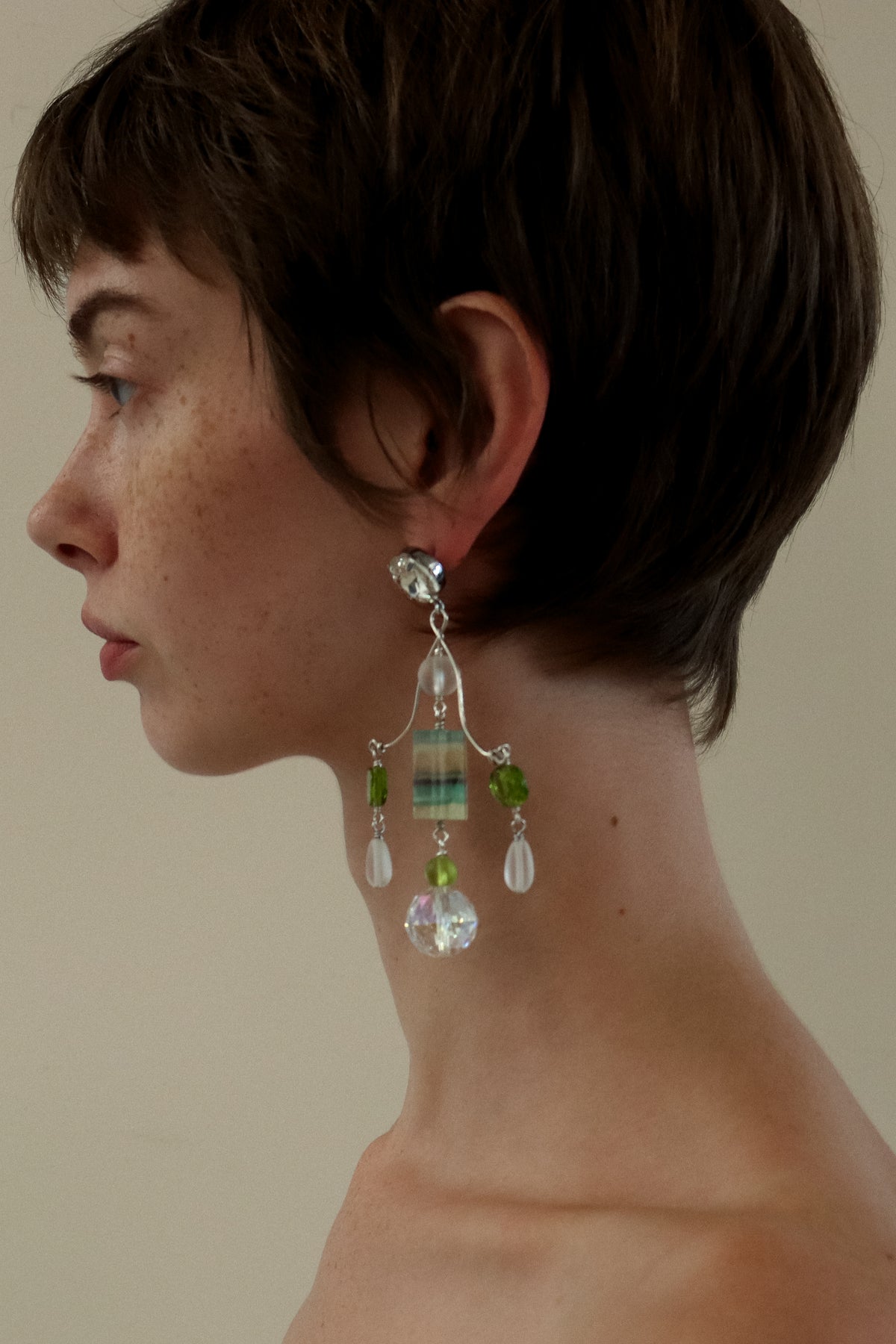 Chandelier Earrings - Spruce (Pre-Order)