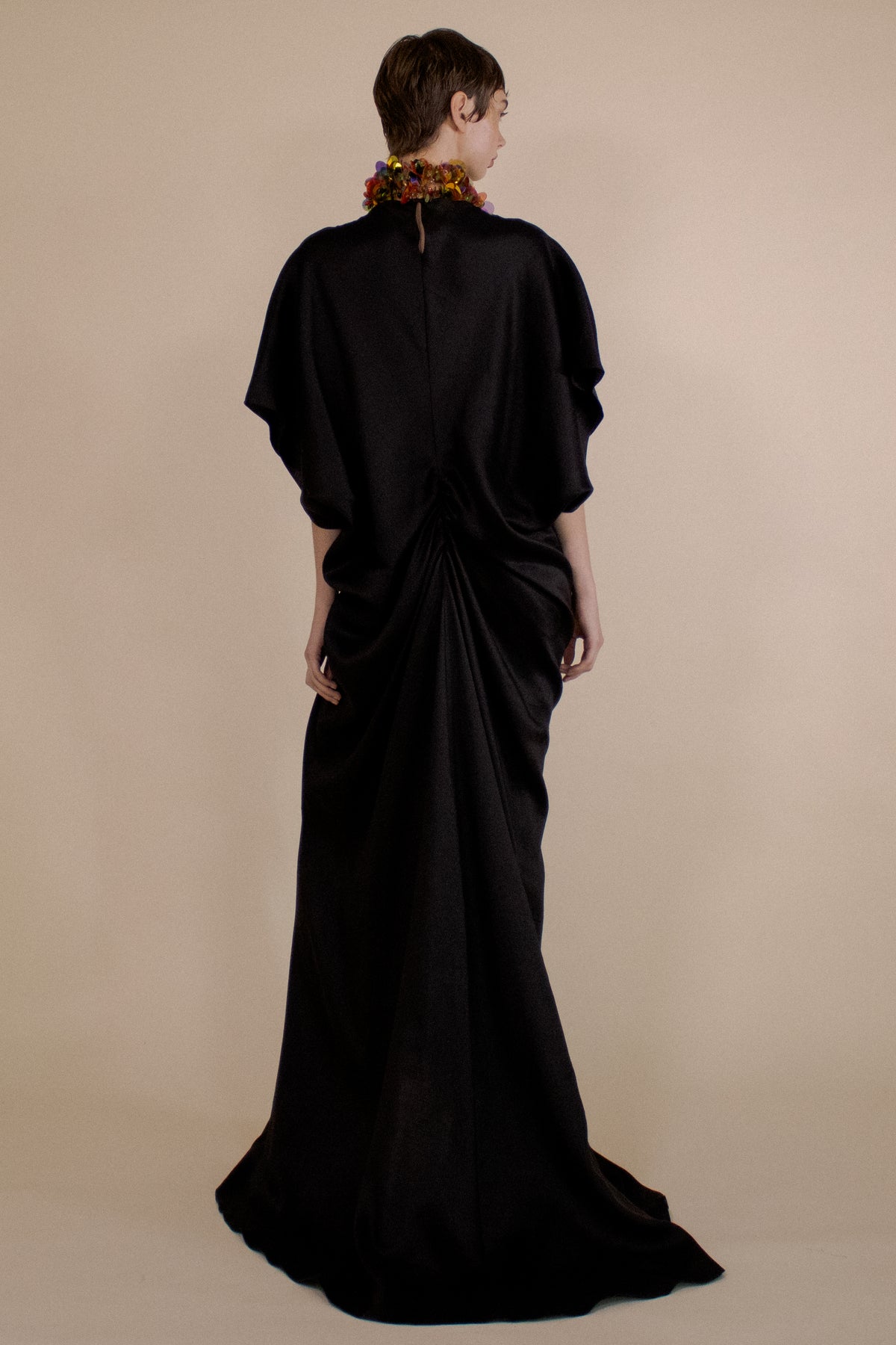 SHORT SLEEVE TETHERED CAFTAN (PRE-ORDER)