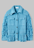 Load image into Gallery viewer, GIANT HANDKNIT FRINGE JACKET
