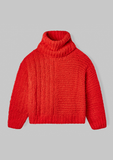 Load image into Gallery viewer, GIANT HANDKNIT TURTLENECK SWEATER
