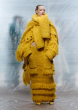 Load image into Gallery viewer, GIANT HANDKNIT FRINGE JACKET
